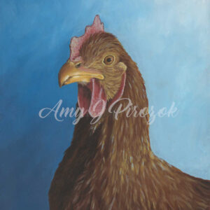 Little Red Hen Acrylic